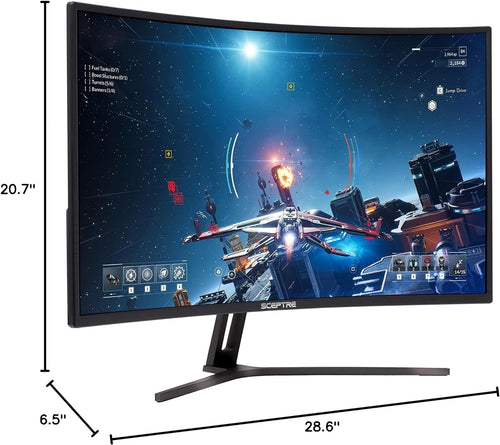Curved Gaming 32" 1080p LED Monitor – Up to 185Hz, 165Hz, 144Hz, AMD FreeSync, 1920x1080, VESA Mountable - Annabel's