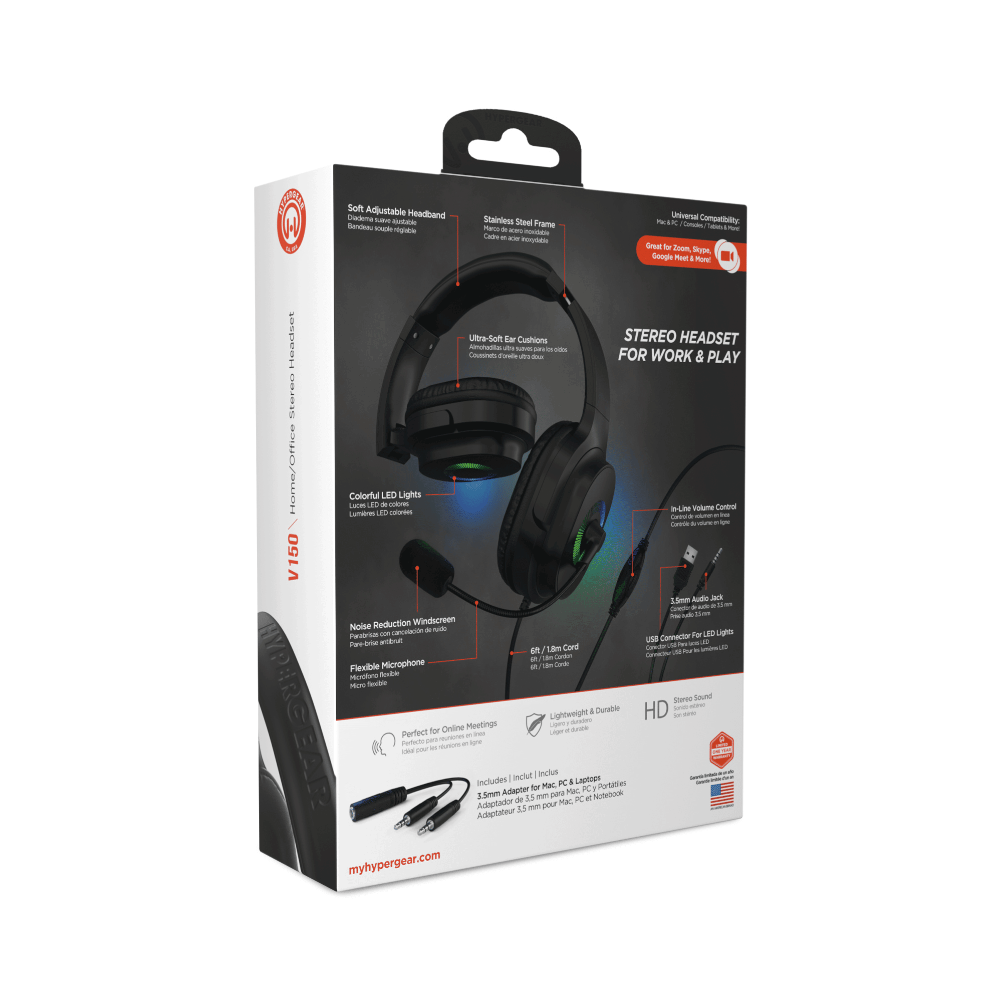 V150 Home/Office Stereo Headset – Universal Compatibility - Annabel's