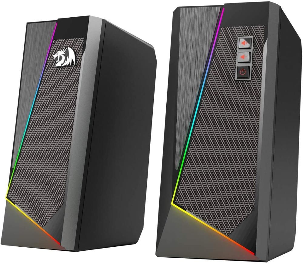 RGB Desktop Speakers – 2.0 Channel PC Computer Stereo with Enhanced Bass and USB Power - Annabel's